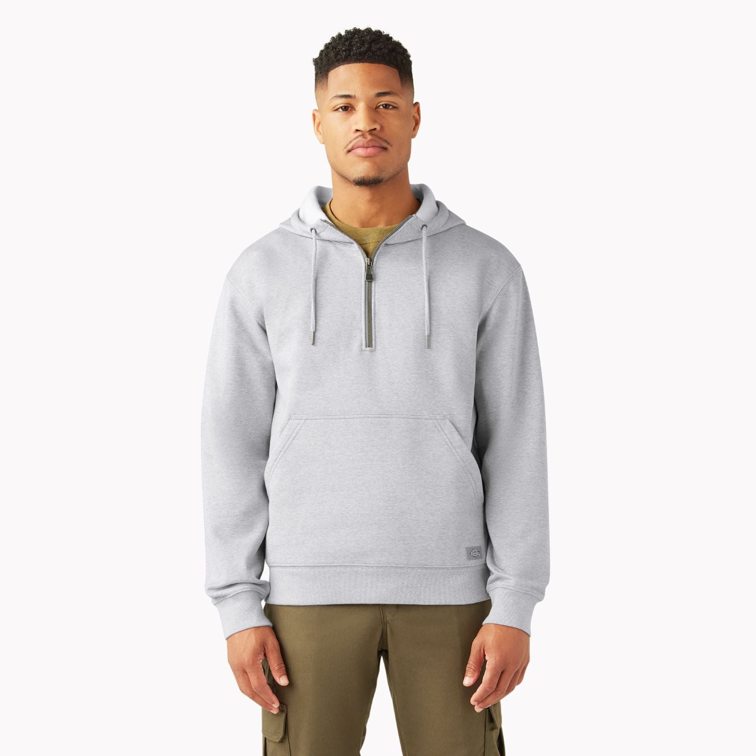 Dickies Men's Durable Water Repellent Quarter Zip Hoodie - Work World - Workwear, Work Boots, Safety Gear