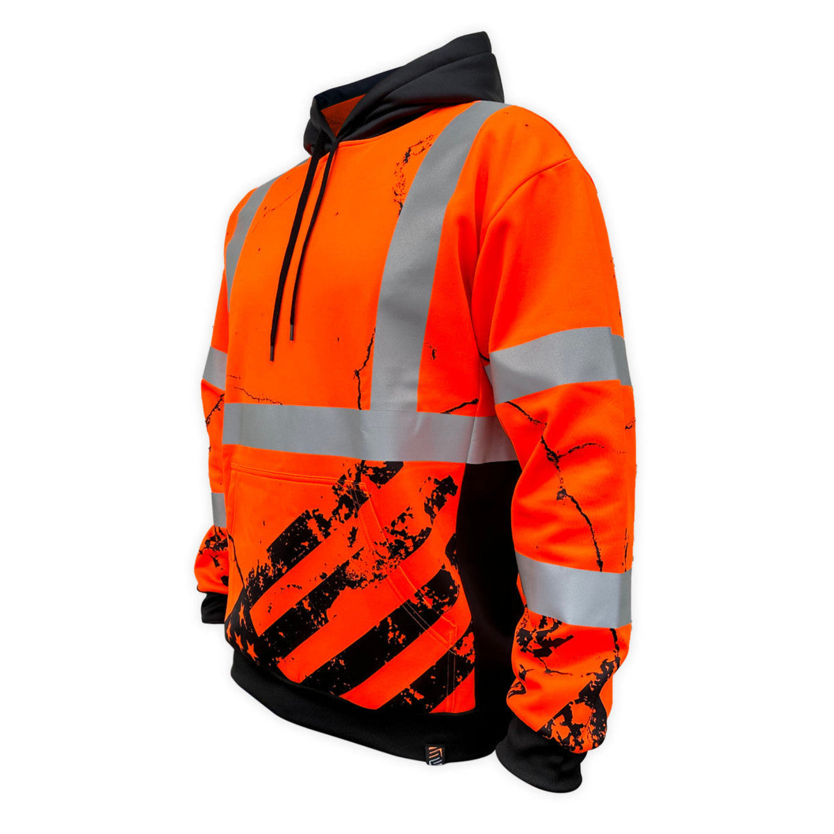 SafetyShirtz SS360 C3 American Grit Hi-Vis Hoodie - Work World - Workwear, Work Boots, Safety Gear