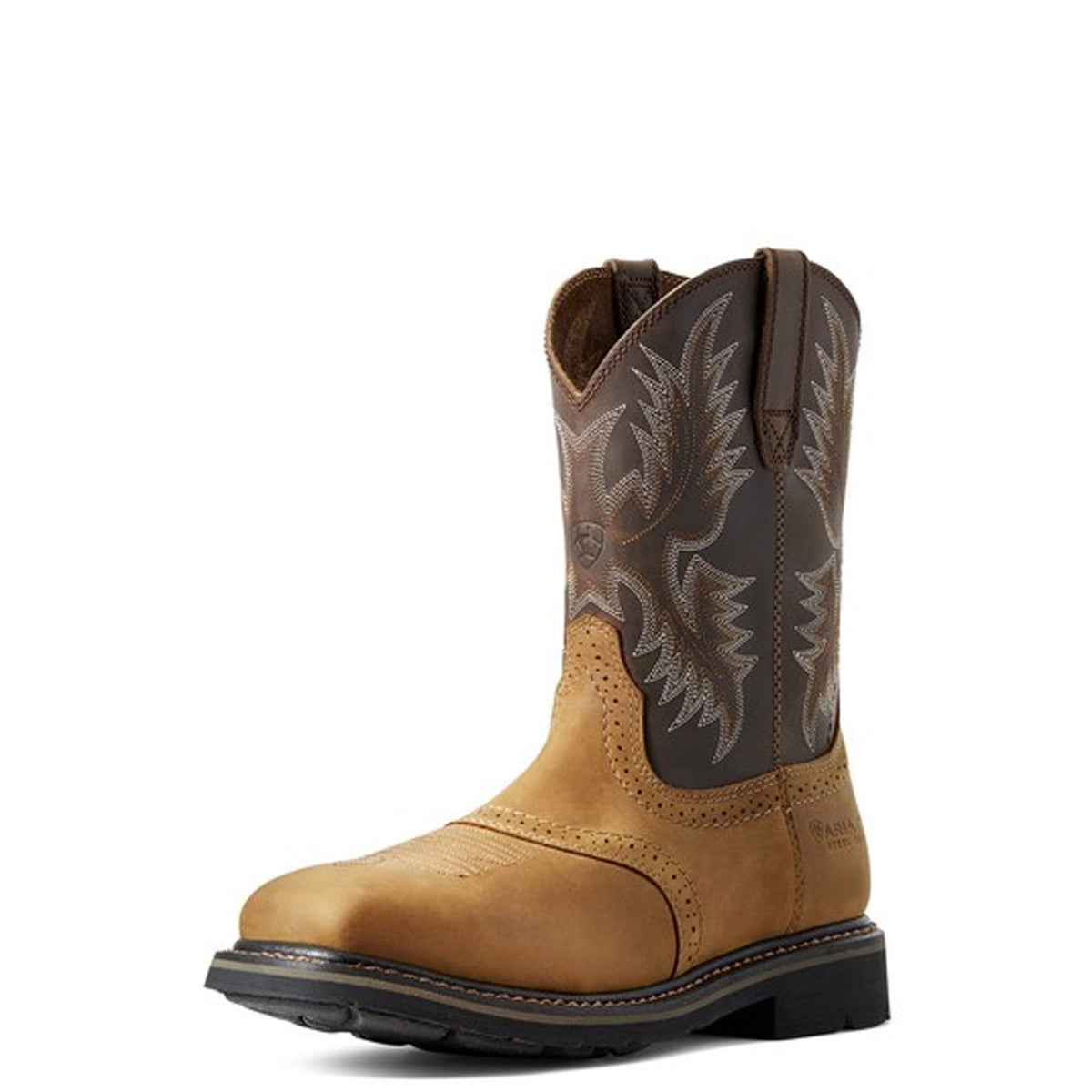 Ariat Men&#39;s Sierra Wide Square Toe Steel Toe Work Boot - Work World - Workwear, Work Boots, Safety Gear