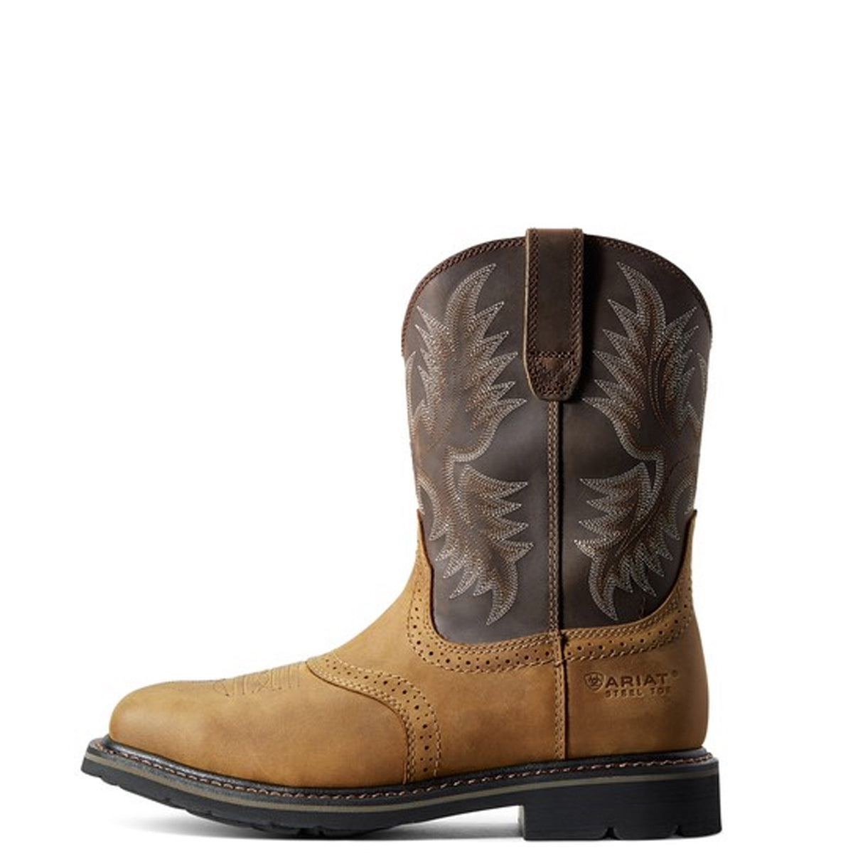 Ariat Men&#39;s Sierra Wide Square Toe Steel Toe Work Boot - Work World - Workwear, Work Boots, Safety Gear
