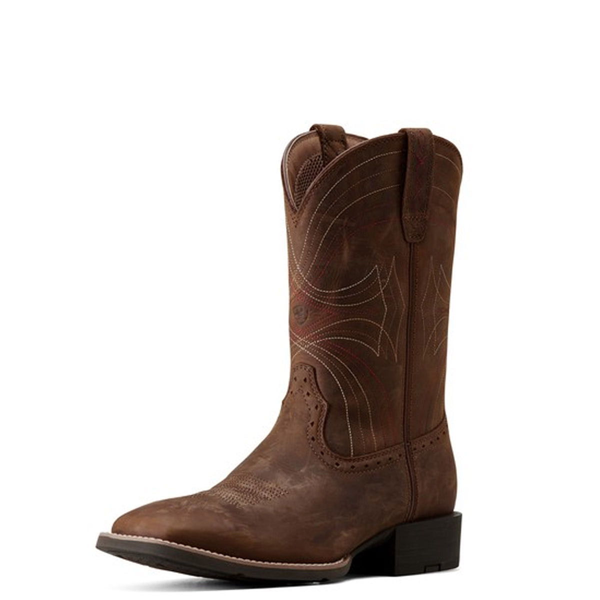 Ariat Men&#39;s Sport Wide Square Toe Cowboy Work Boot - Work World - Workwear, Work Boots, Safety Gear