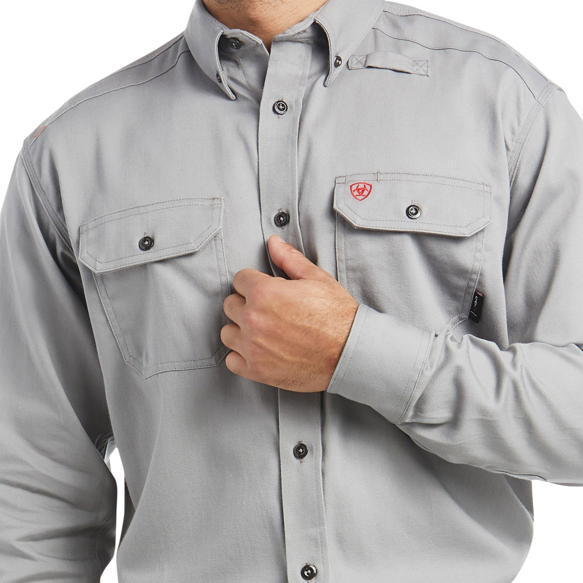 Ariat Men&#39;s Flame Resistant Solid Work Shirt - Work World - Workwear, Work Boots, Safety Gear