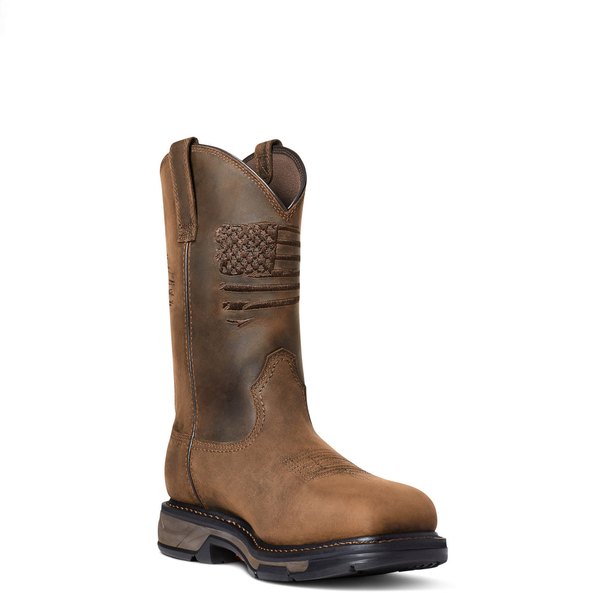 Ariat Men&#39;s WorkHog XT Patriot Waterproof Carbon Toe Work Boot - Work World - Workwear, Work Boots, Safety Gear