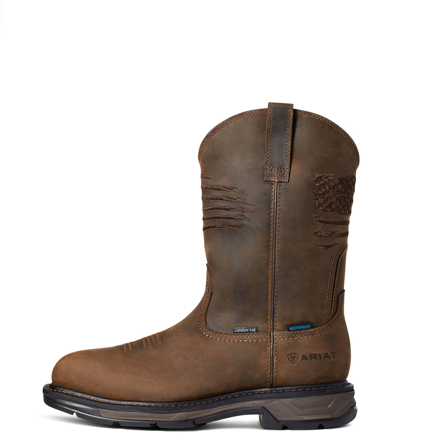 Ariat Men's WorkHog XT Patriot Waterproof Carbon Toe Work Boot - Work World - Workwear, Work Boots, Safety Gear