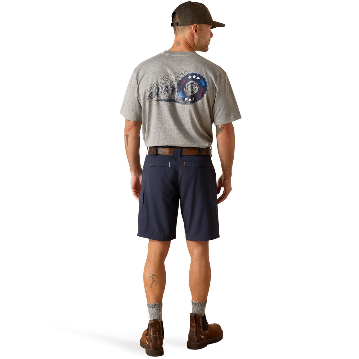 Ariat Men&#39;s Rebar WorkFlow 9&quot; Ultralight Short - Work World - Workwear, Work Boots, Safety Gear
