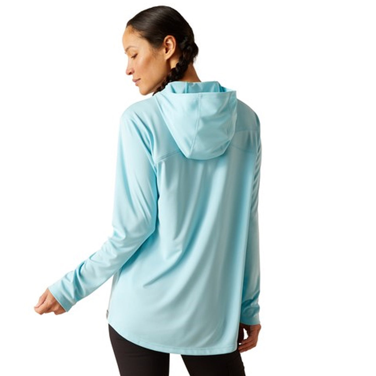 Ariat Women&#39;s Rebar Sunblocker Hooded Long Sleeve T-Shirt - Work World - Workwear, Work Boots, Safety Gear