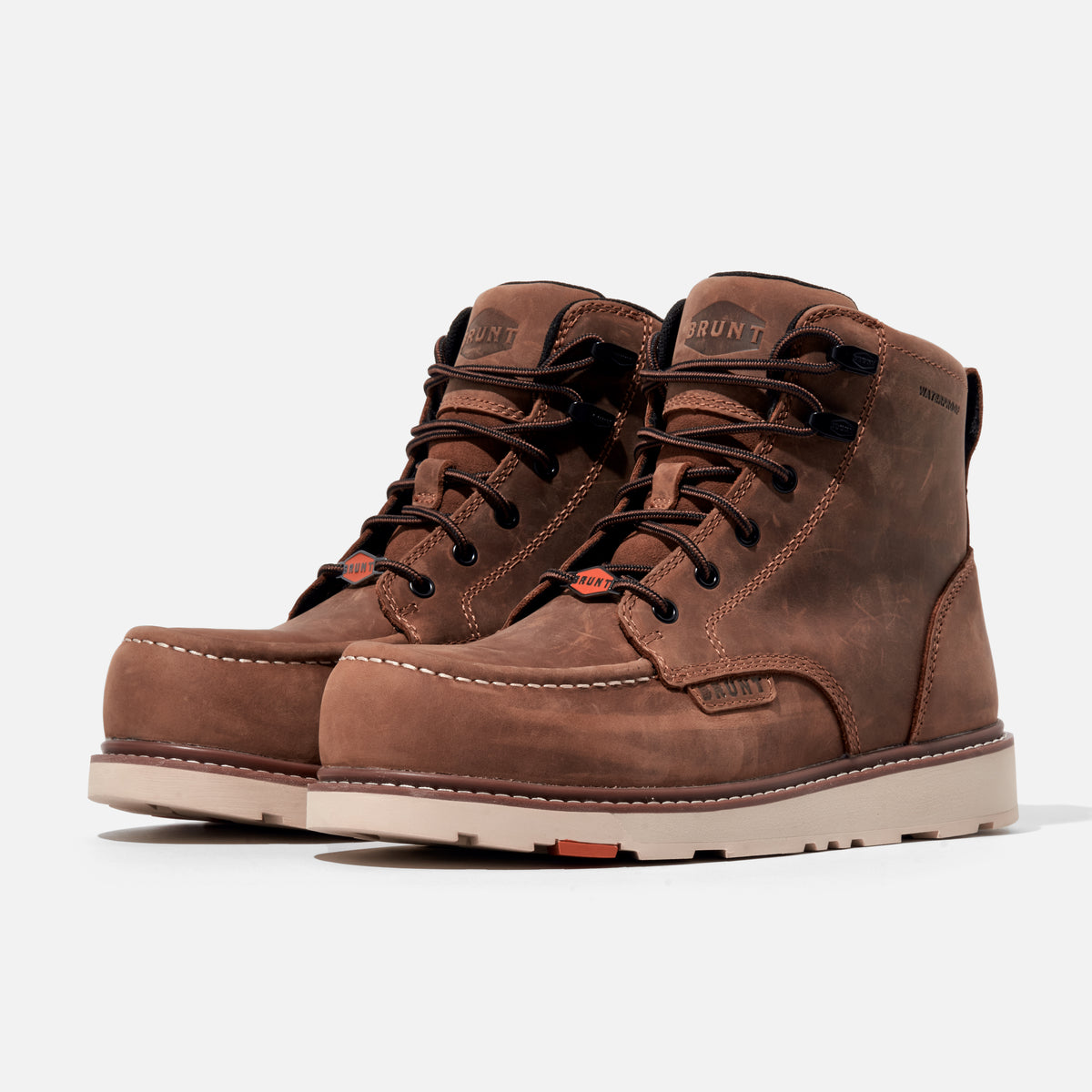 BRUNT Men&#39;s Marin 6&quot; Comp Toe Waterproof Work Boot - Work World - Workwear, Work Boots, Safety Gear