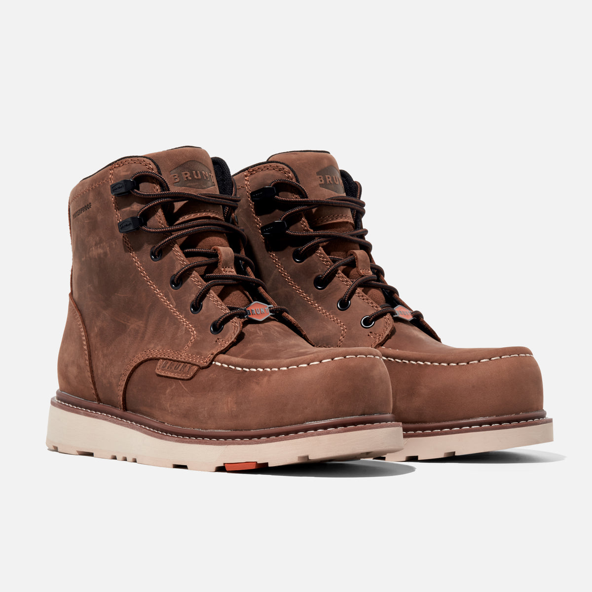 BRUNT Men&#39;s Marin 6&quot; Comp Toe Waterproof Work Boot - Work World - Workwear, Work Boots, Safety Gear