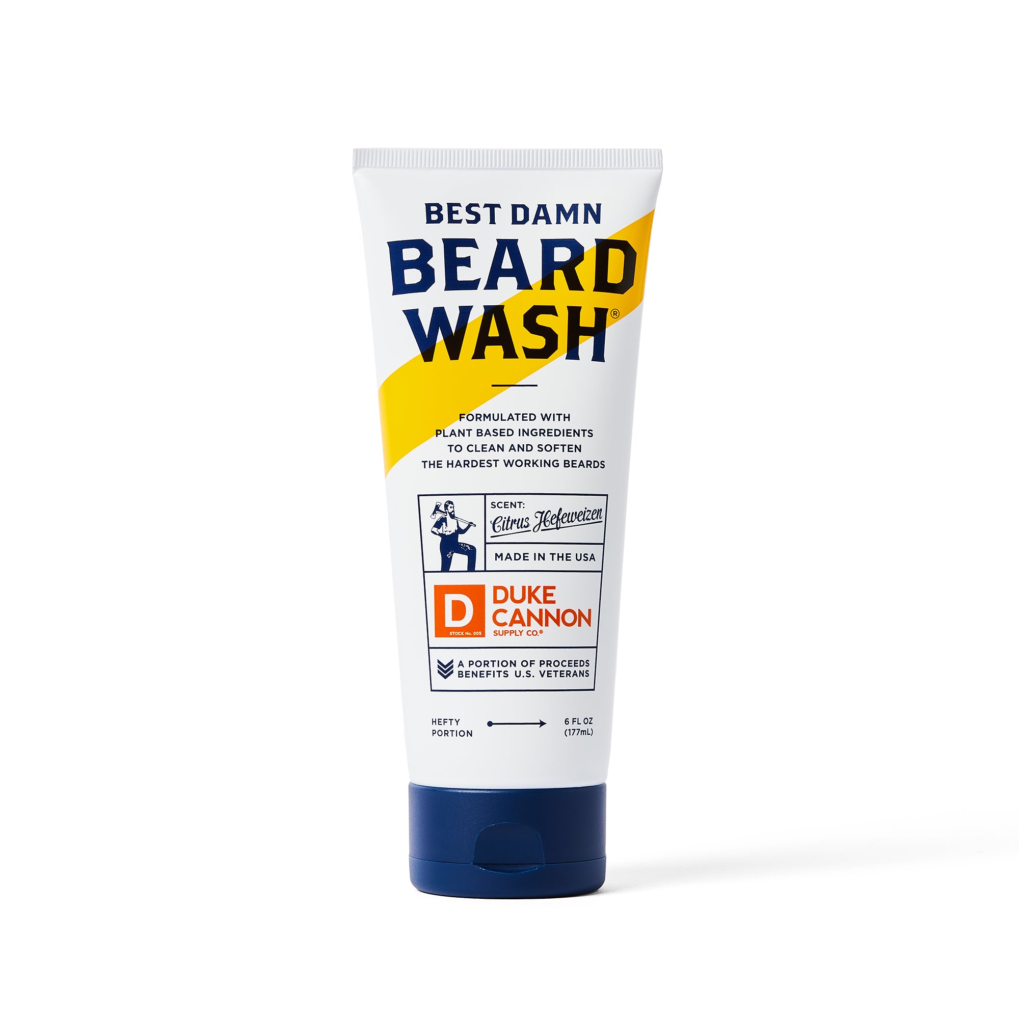 Duke Cannon Best Damn Beard Wash - Work World - Workwear, Work Boots, Safety Gear