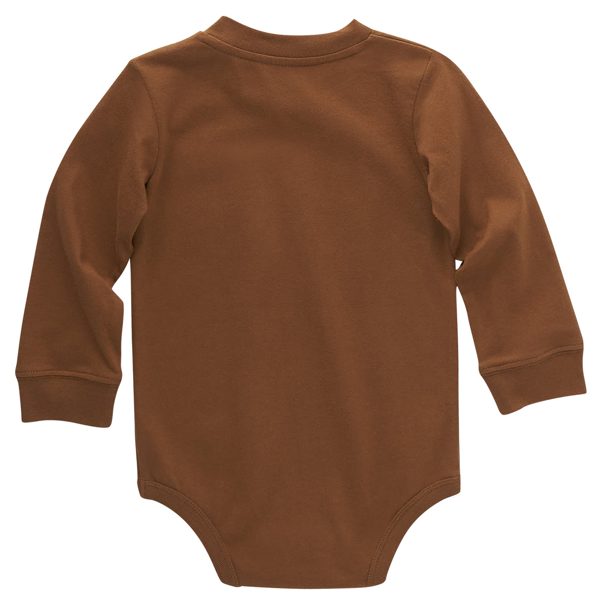 Carhartt Infant Long Sleeve Logo Chest Pocket Bodysuit - Work World - Workwear, Work Boots, Safety Gear