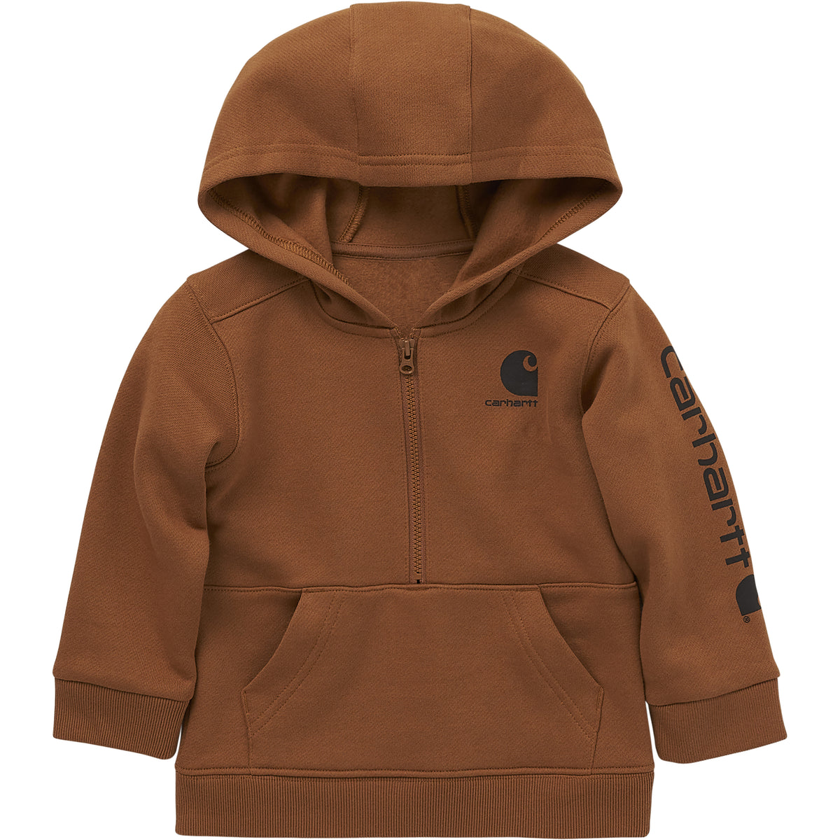 Carhartt Kids&#39; Half Zip Hooded Sweatshirt - Work World - Workwear, Work Boots, Safety Gear