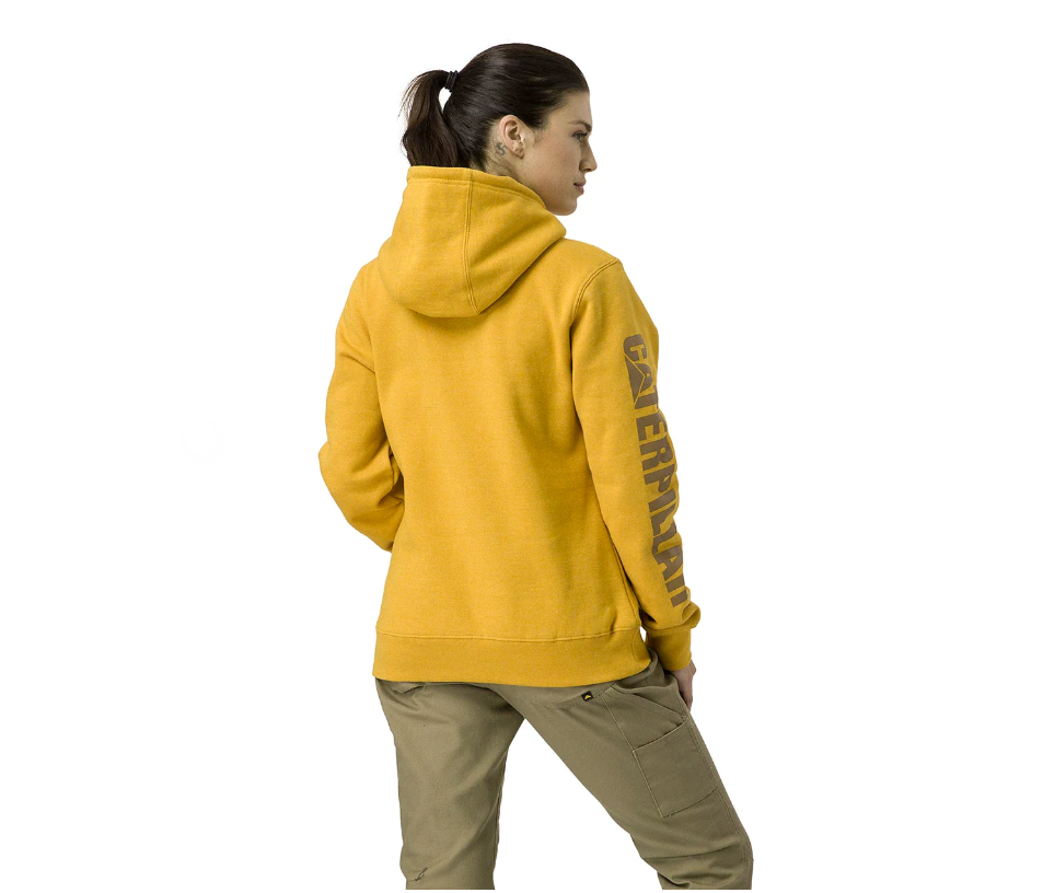 CAT Women&#39;s Trademark Banner Pullover Hoodie - Work World - Workwear, Work Boots, Safety Gear
