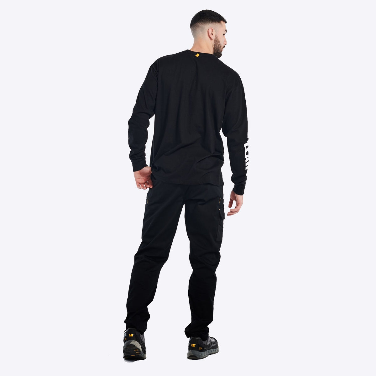 CAT Men&#39;s Trademark Banner Long Sleeve Tee - Work World - Workwear, Work Boots, Safety Gear