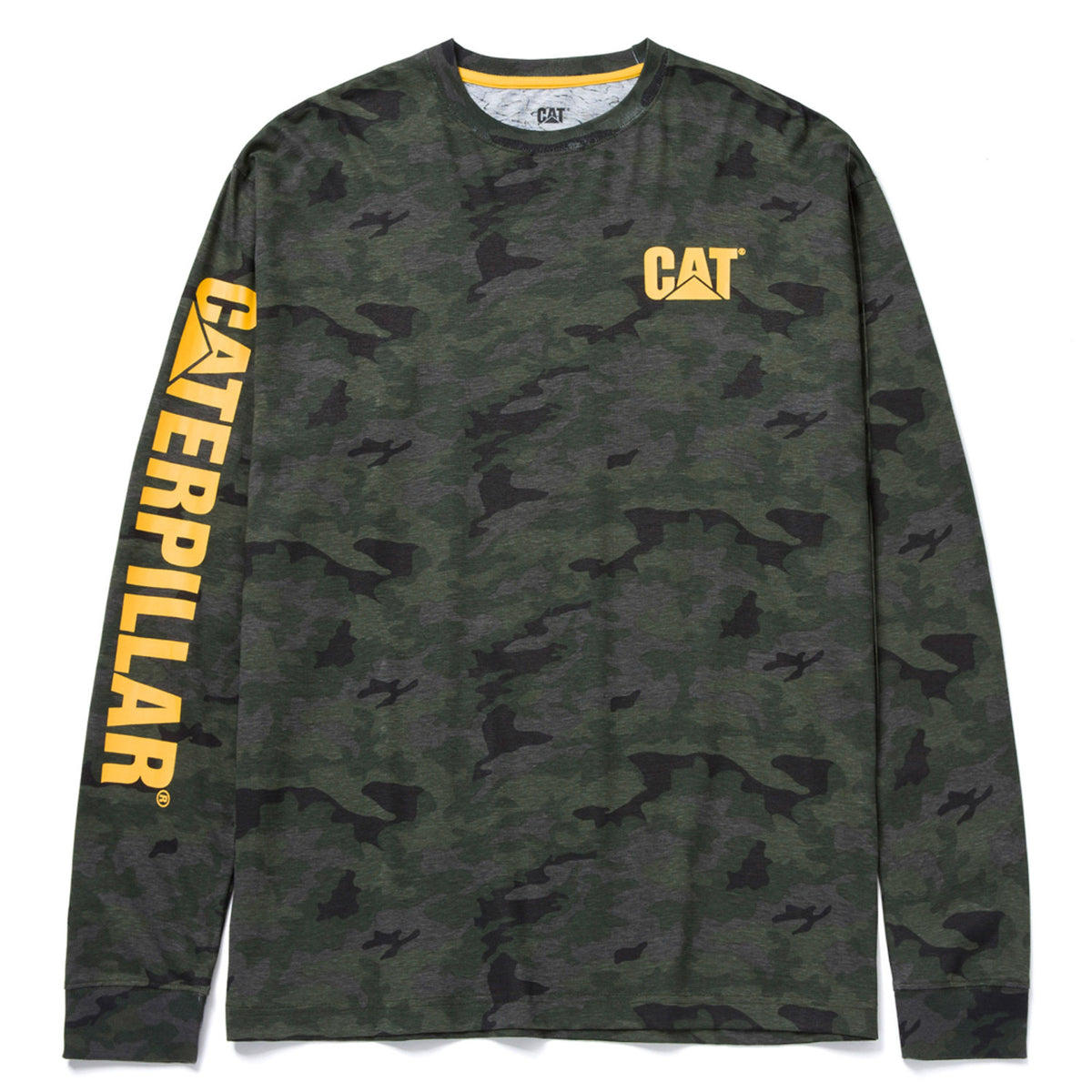 CAT Men&#39;s Trademark Banner Long Sleeve Tee - Work World - Workwear, Work Boots, Safety Gear