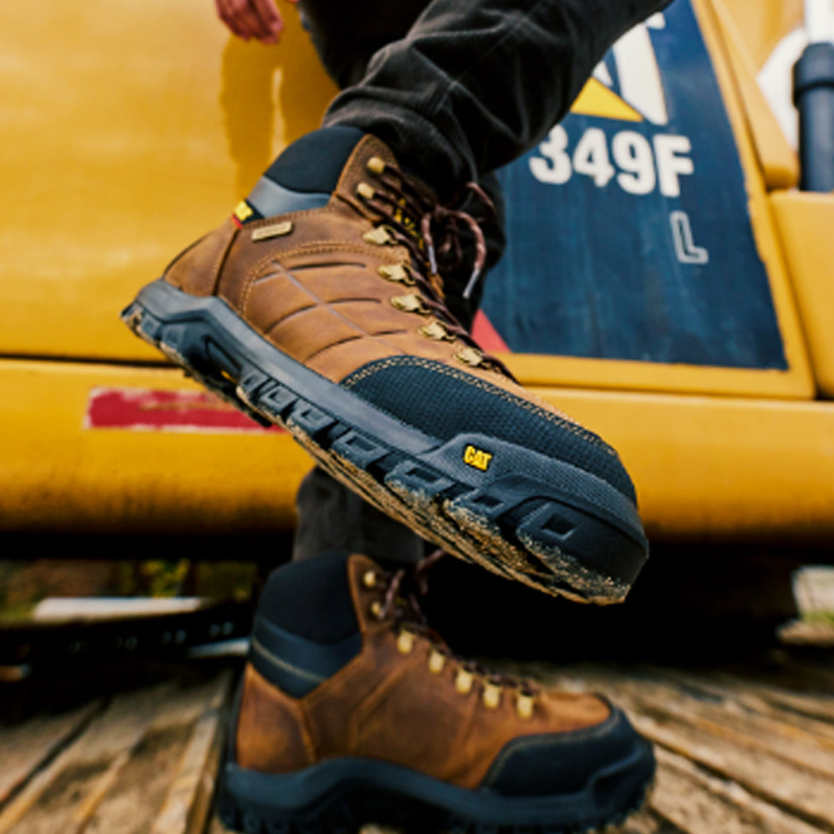 CAT Men&#39;s Threshold Waterproof EH  6&quot; Steel Toe Boot - Work World - Workwear, Work Boots, Safety Gear
