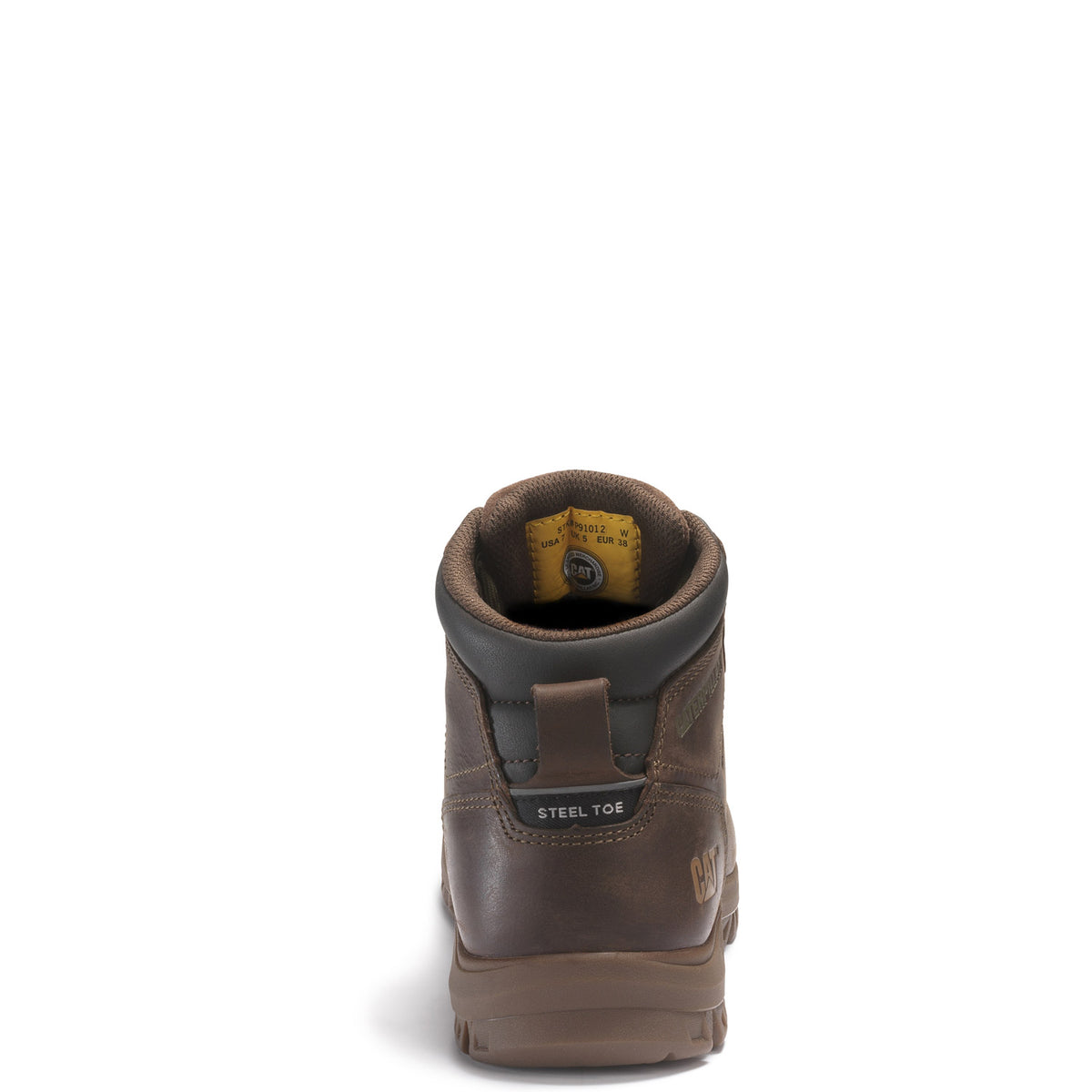 CAT Women&#39;s Mae Waterproof Steel Toe Work Boot_Cocoa - Work World - Workwear, Work Boots, Safety Gear