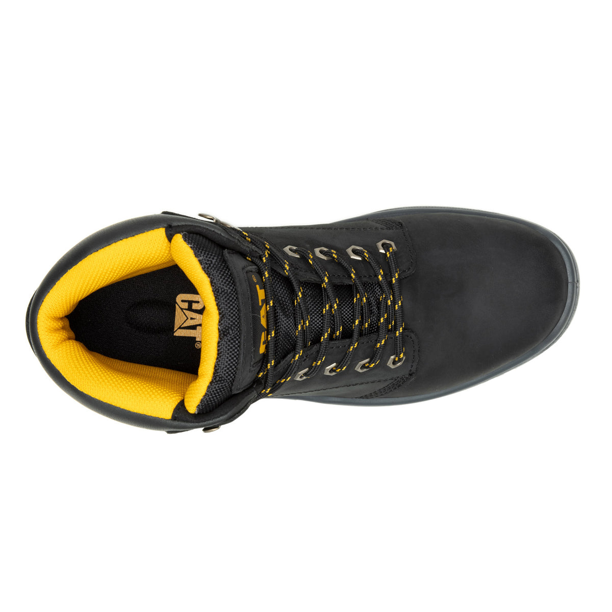 CAT Men&#39;s Striver EH 6&quot; Steel Toe Work Boot_Black - Work World - Workwear, Work Boots, Safety Gear
