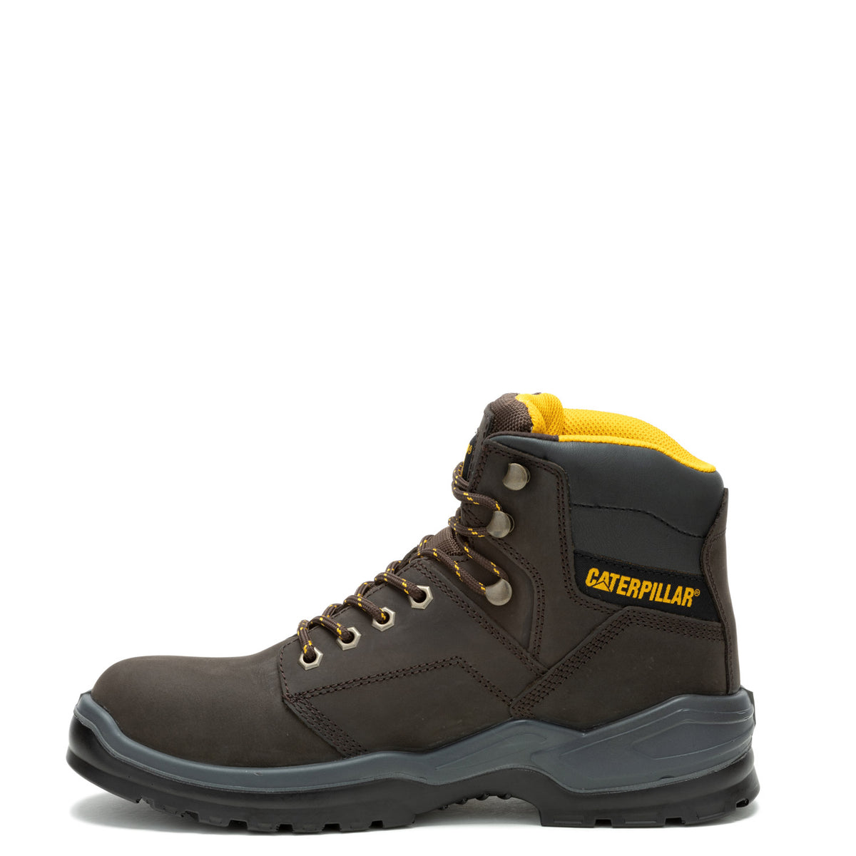 CAT Men&#39;s Striver EH 6&quot; Steel Toe Work Boot_Brown - Work World - Workwear, Work Boots, Safety Gear