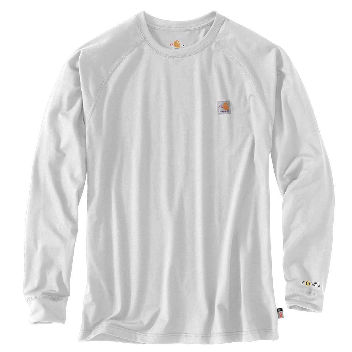 Carhartt Men&#39;s Flame Resistant Force Long Sleeve T-Shirt - Work World - Workwear, Work Boots, Safety Gear
