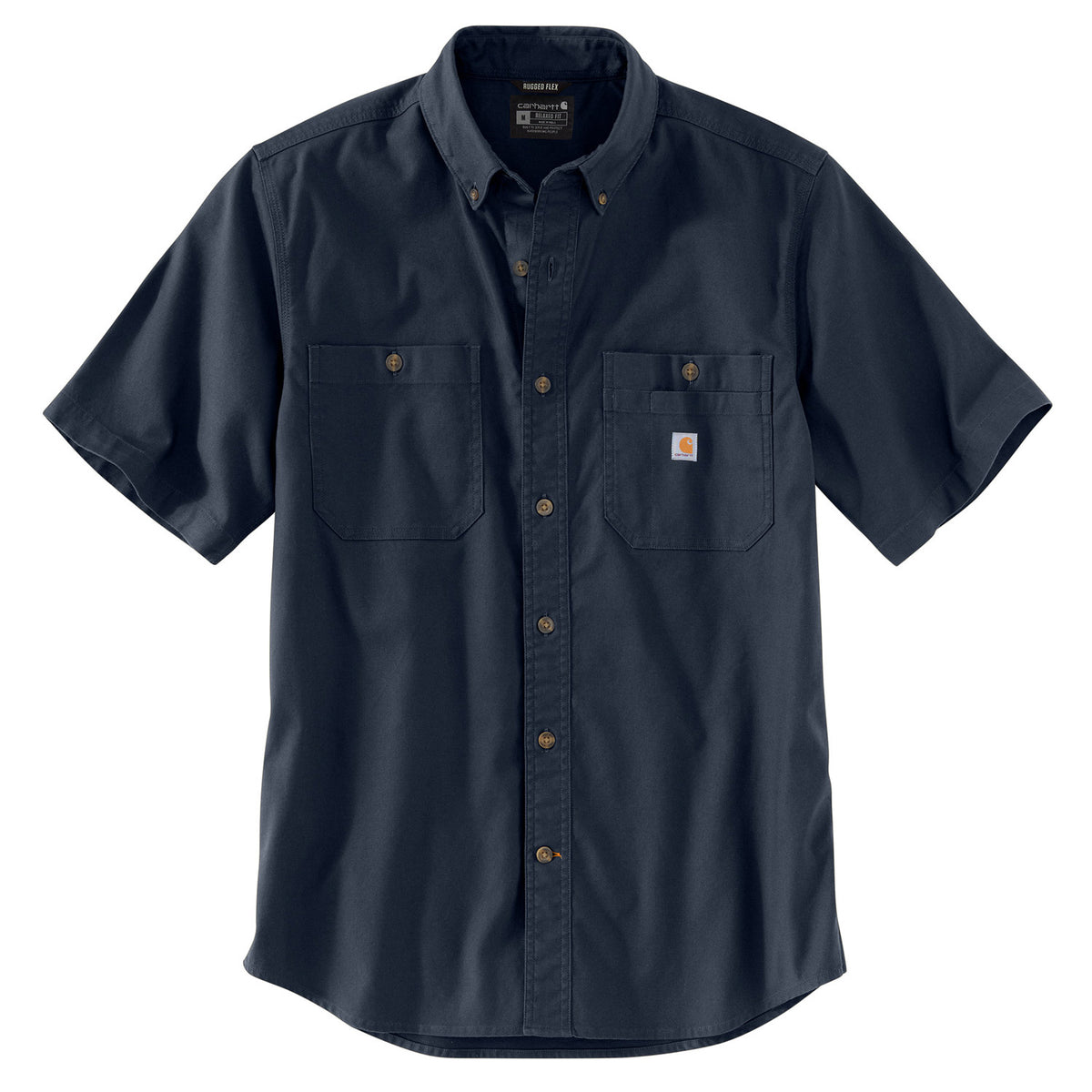 Carhartt Men&#39;s Rugged Flex® Relaxed Fit Midweight Canvas Work Shirt - Work World - Workwear, Work Boots, Safety Gear