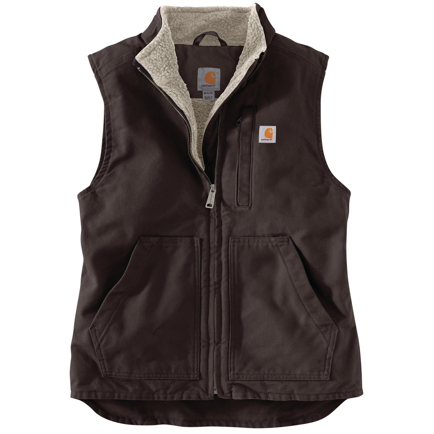 Carhartt Women's Washed Duck Mock Neck Vest - Work World - Workwear, Work Boots, Safety Gear
