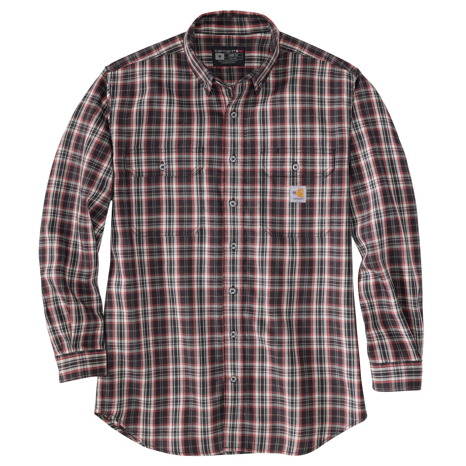Carhartt Men's Flame Resistant Force Rugged Flex Long Sleeve Work Shirt - Work World - Workwear, Work Boots, Safety Gear