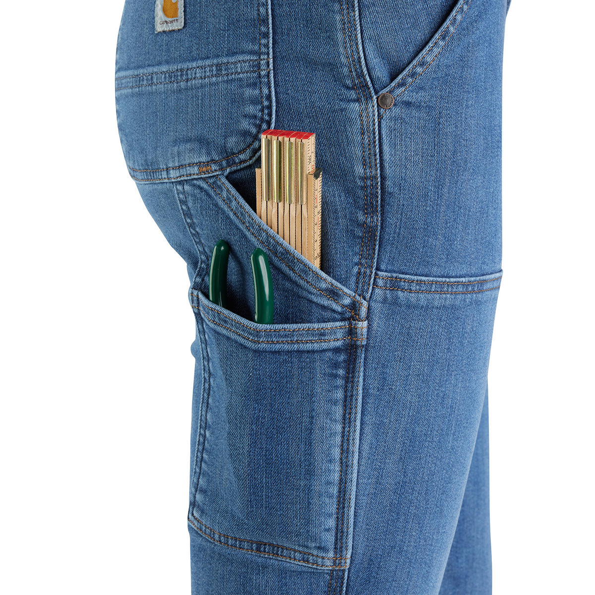 Carhartt Women&#39;s Rugged Flex Relaxed Fit Double-Front Jean - Work World - Workwear, Work Boots, Safety Gear