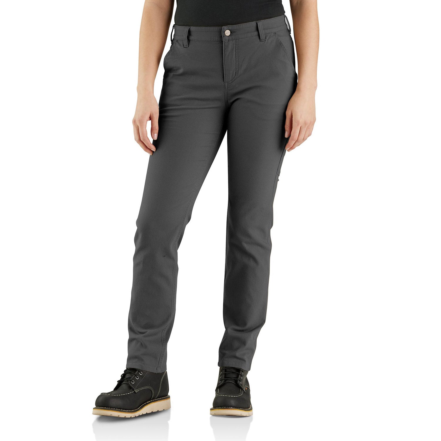 Carhartt Women's Rugged Flex® Relaxed Fit Canvas Work Pant_Shadow - Work World - Workwear, Work Boots, Safety Gear