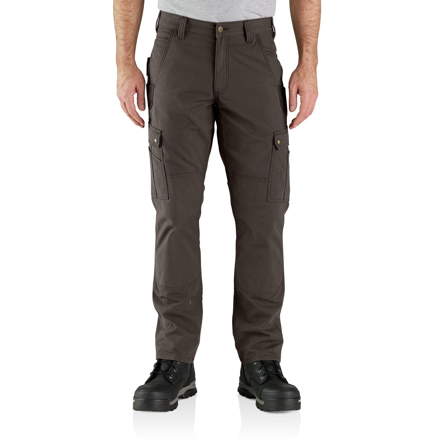 Carhartt Men's Rugged Flex® Relaxed Fit Ripstop Cargo Work Pant_Dark Coffee - Work World - Workwear, Work Boots, Safety Gear