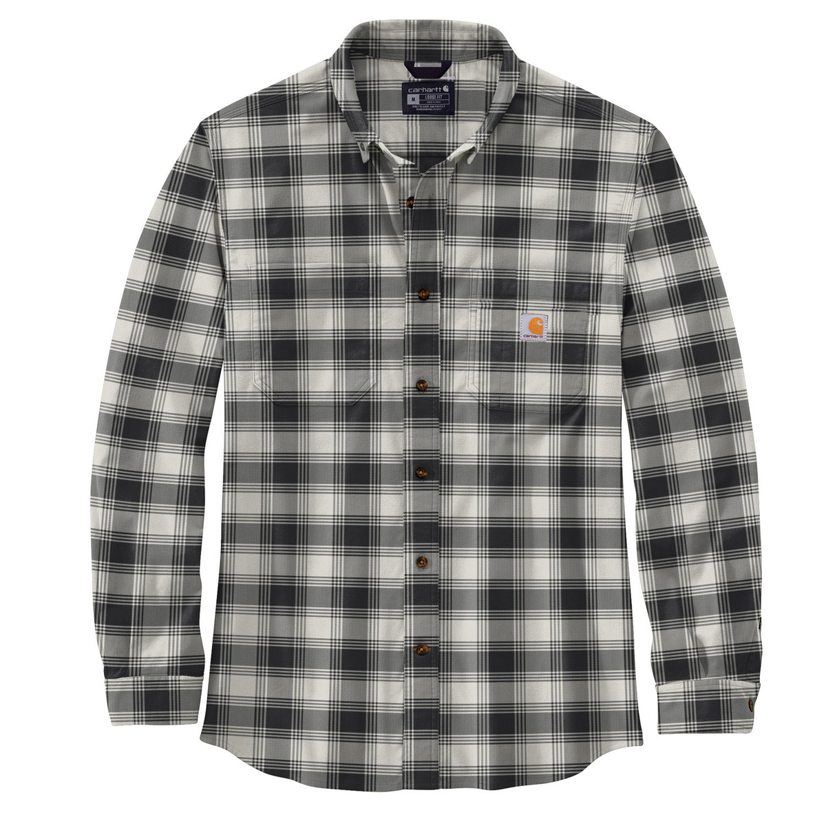 Carhartt Men&#39;s Rugged Flex Button-Down Flannel Work Shirt - Work World - Workwear, Work Boots, Safety Gear