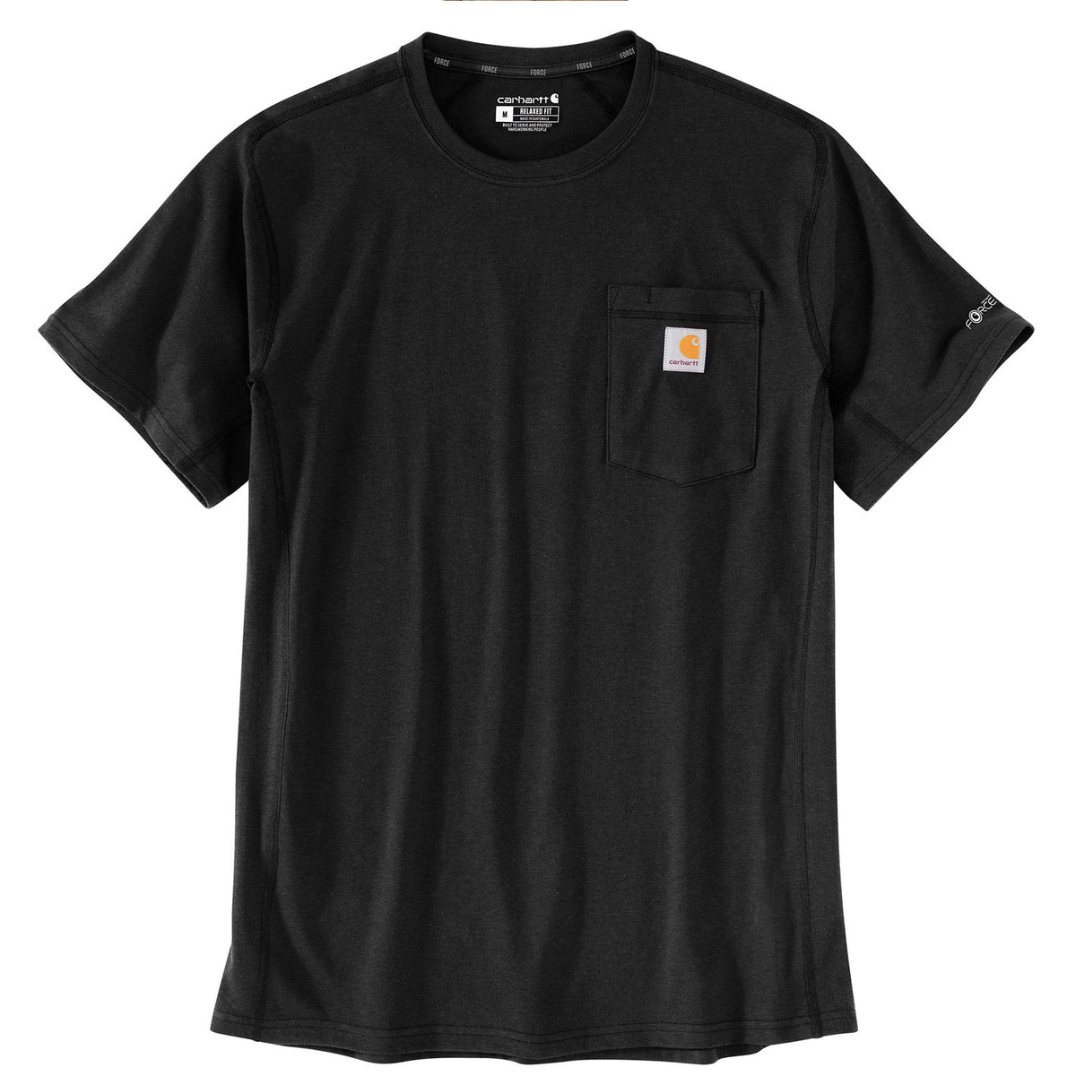 Carhartt Men&#39;s Force® Relaxed Fit Midweight Short Sleeve Pocket Tee - Work World - Workwear, Work Boots, Safety Gear