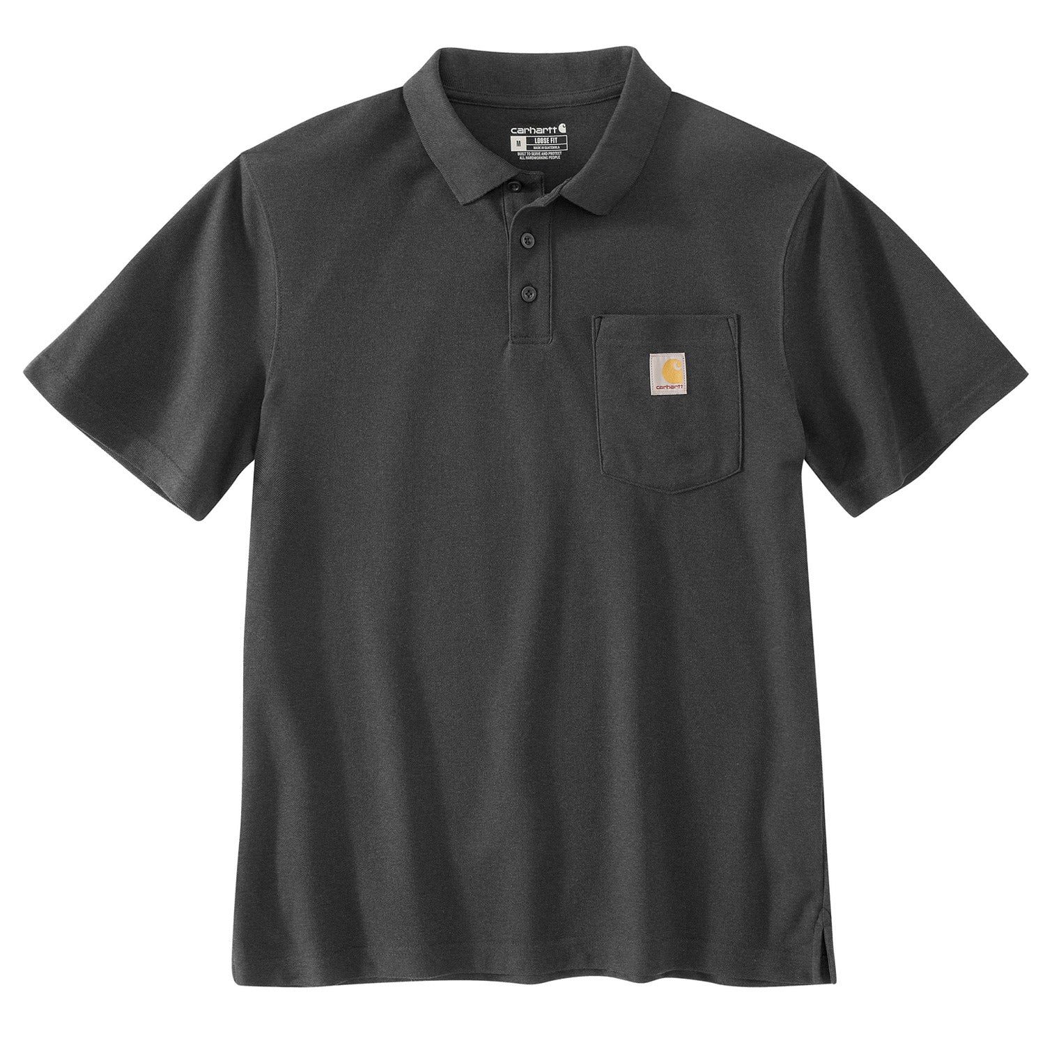 Carhartt Men's Loose Fit Midweight Pocket Short Sleeve Polo Shirt - Work World - Workwear, Work Boots, Safety Gear
