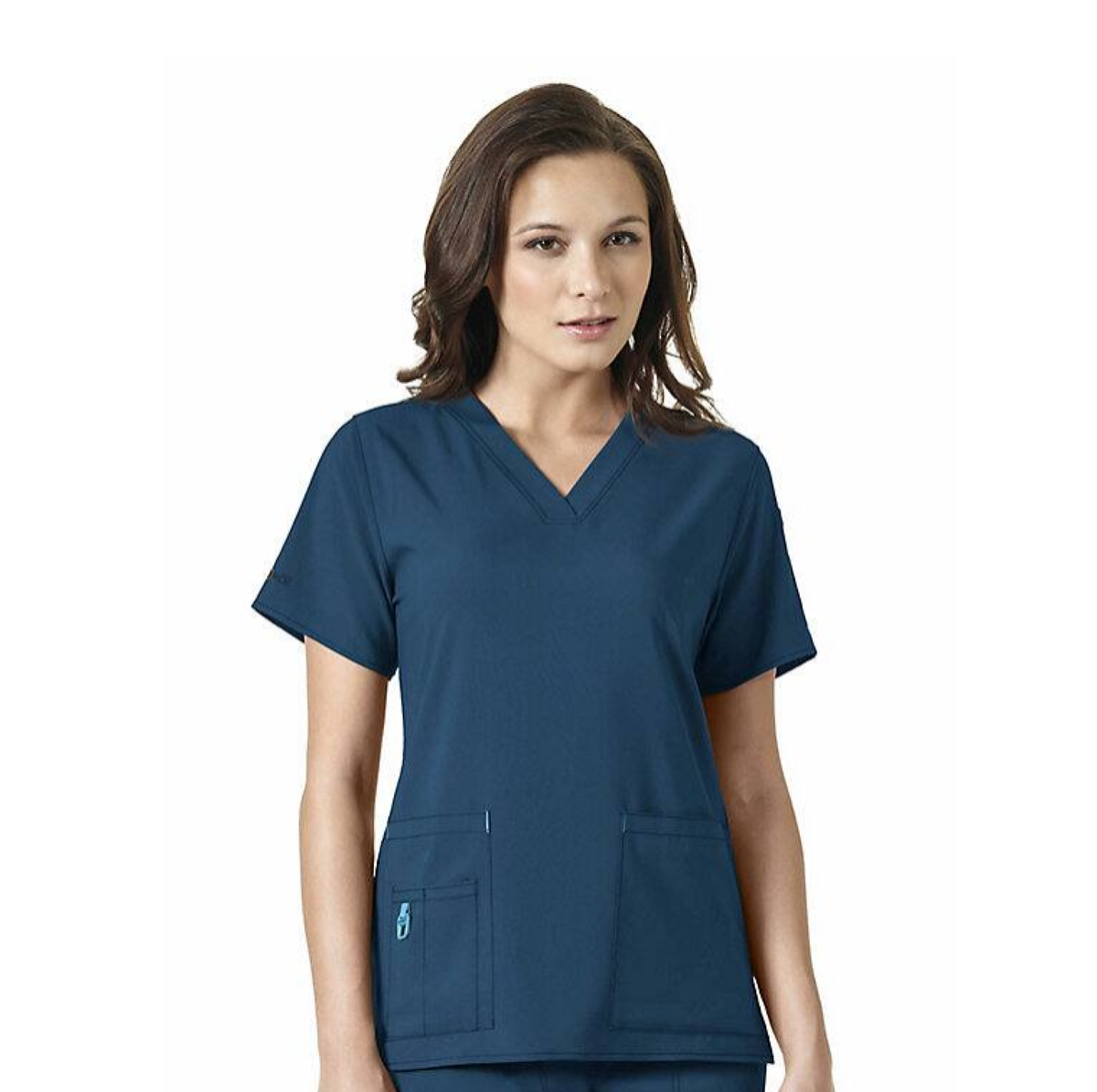 Carhartt Women&#39;s Cross-Flex V-Neck Media Scrub Top - Work World - Workwear, Work Boots, Safety Gear