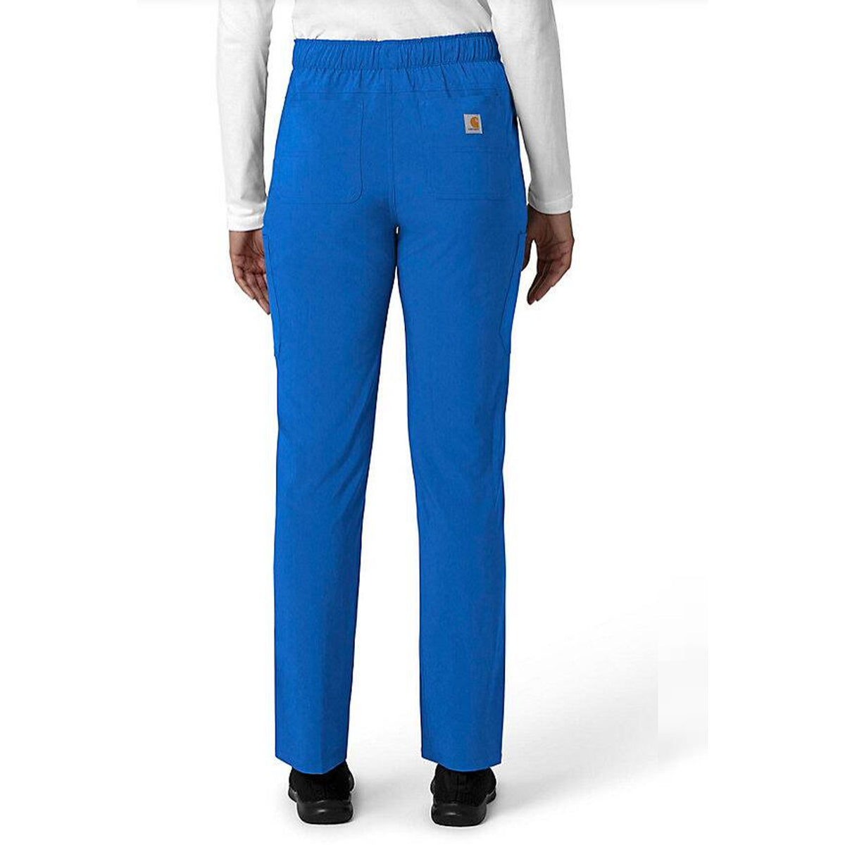 Carhartt Women&#39;s Force Cross Flex 7-Pocket Cargo Scrub Pant_Royal - Work World - Workwear, Work Boots, Safety Gear