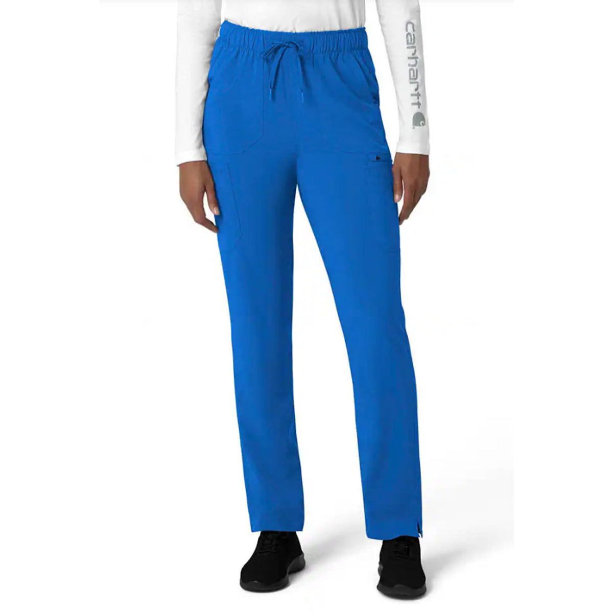 Carhartt Women&#39;s Force Cross Flex 7-Pocket Cargo Scrub Pant_Royal - Work World - Workwear, Work Boots, Safety Gear