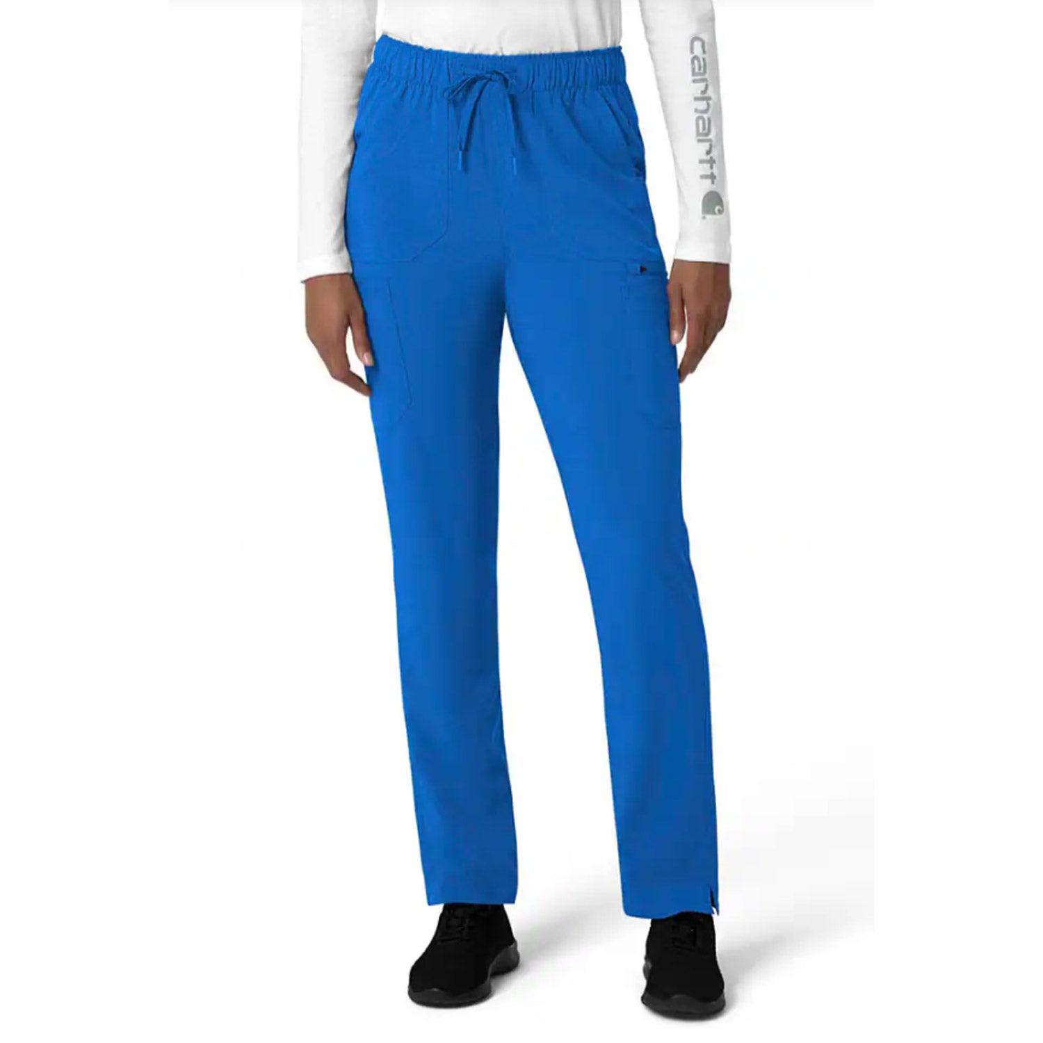 Carhartt Women's Force Cross Flex 7-Pocket Cargo Scrub Pant_Royal - Work World - Workwear, Work Boots, Safety Gear