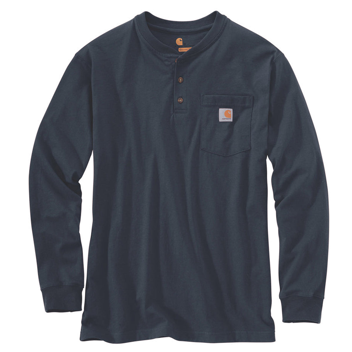 Carhartt Men&#39;s Long Sleeve Pocket Henley - Work World - Workwear, Work Boots, Safety Gear