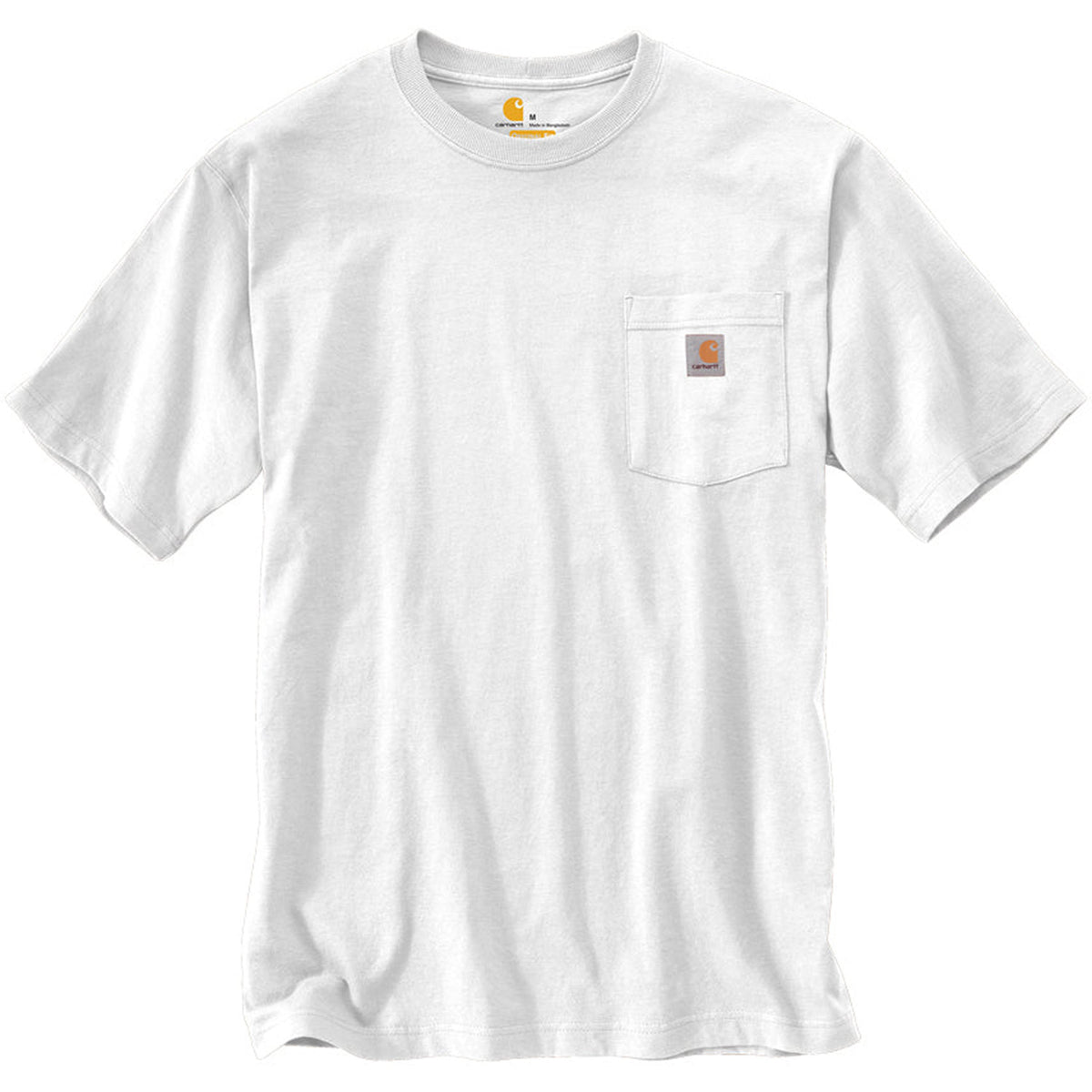 Carhartt Men&#39;s Short Sleeve Pocket T-Shirt_White - Work World - Workwear, Work Boots, Safety Gear