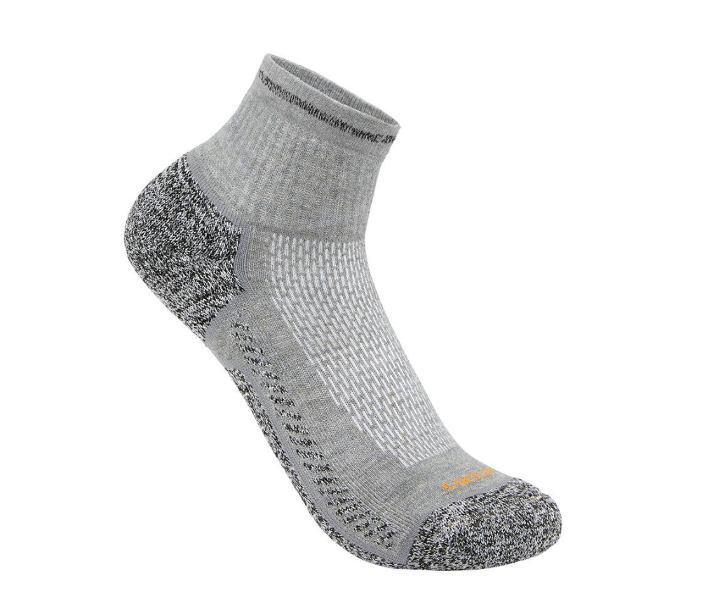 Carhartt Men's Force® Midweight Quarter Sock 3-Pack - Work World - Workwear, Work Boots, Safety Gear