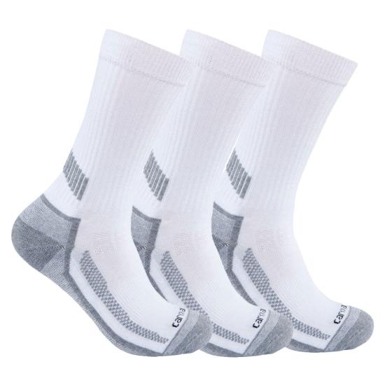 Carhartt Men&#39;s Force® Midweight Crew Sock 3-Pack - Work World - Workwear, Work Boots, Safety Gear