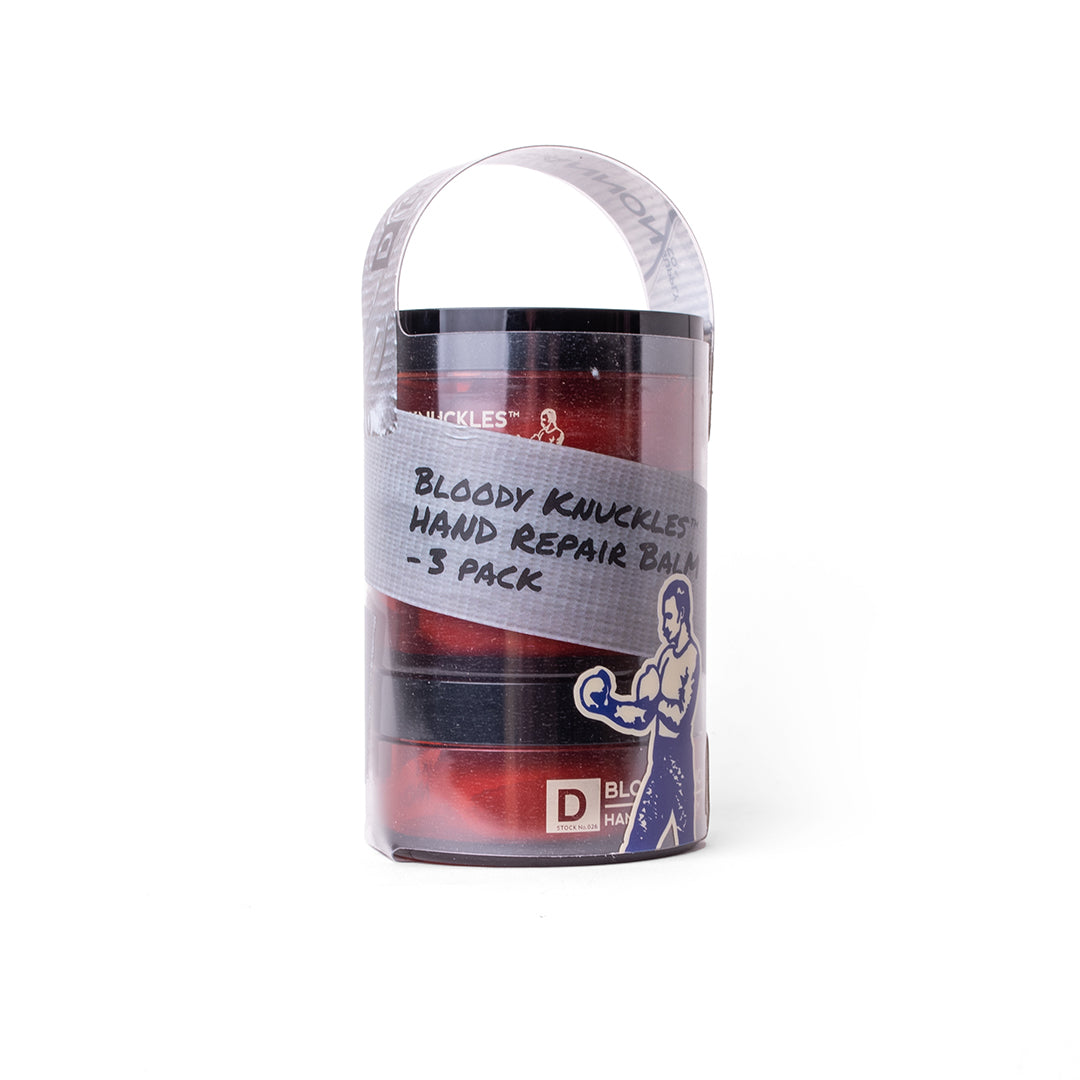 Duke Cannon Bloody Knuckles Hand Repair Balm 3-Pack Gift Set - Work World - Workwear, Work Boots, Safety Gear