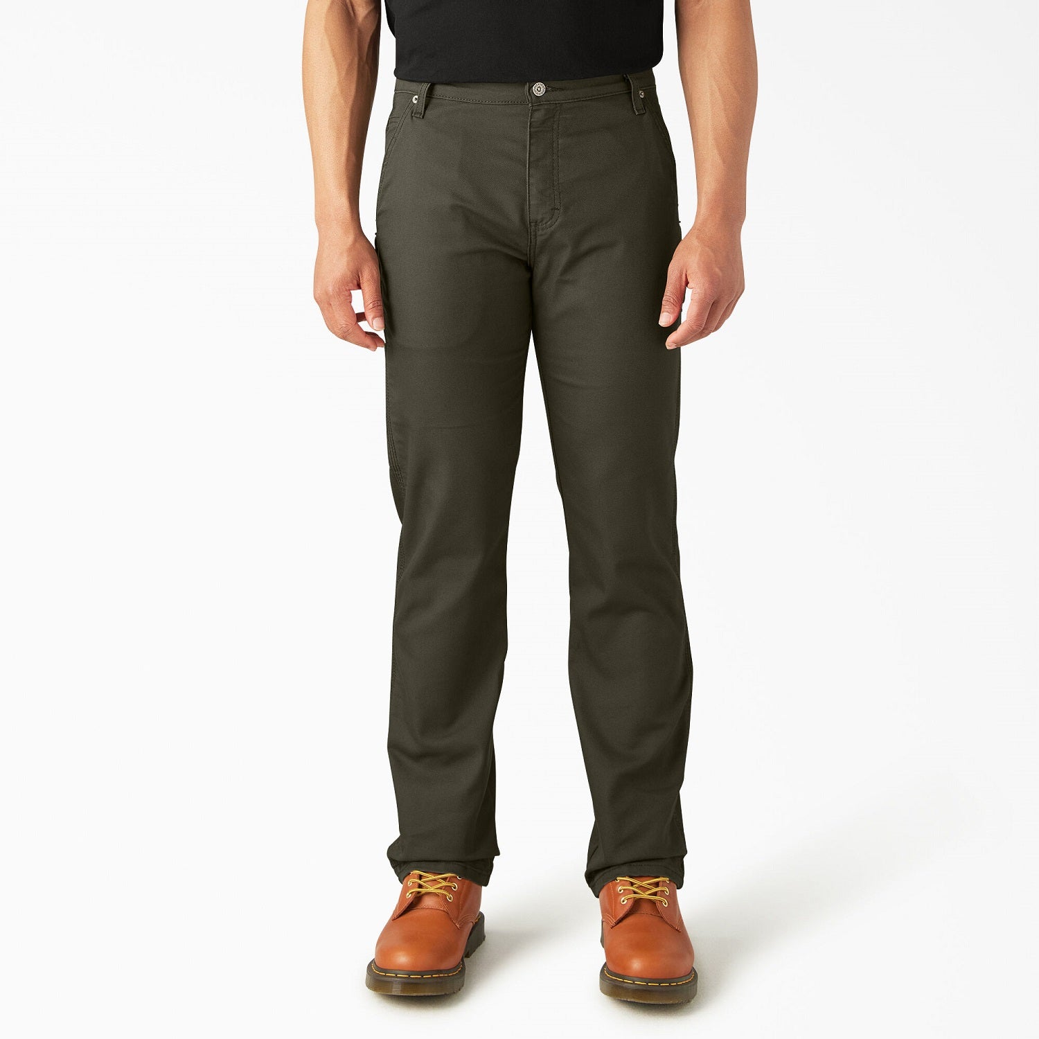 Dickies Men's FLEX Regular Fit Duck Carpenter Pant_Stonewashed Moss - Work World - Workwear, Work Boots, Safety Gear