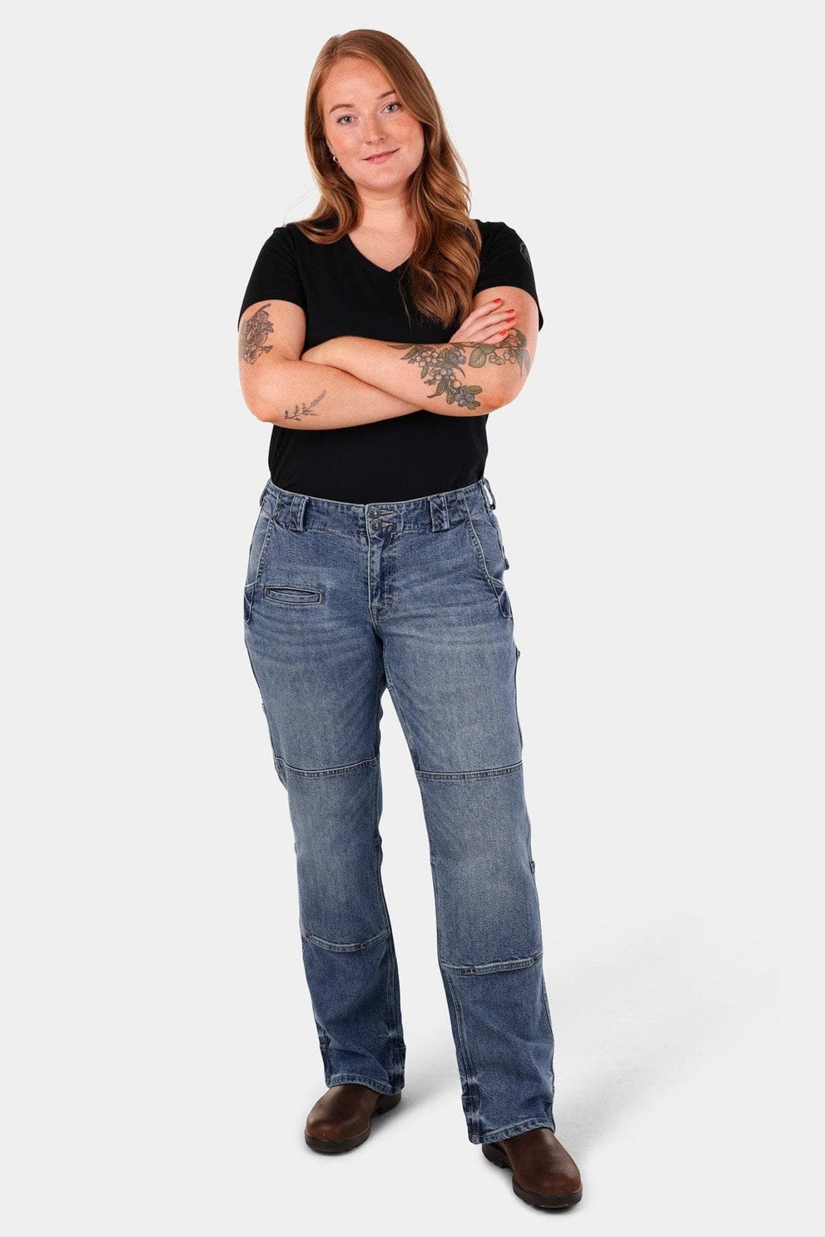 Dovetail Workwear Women&#39;s Day Construct 10-Pocket Double-Front Pant - Work World - Workwear, Work Boots, Safety Gear