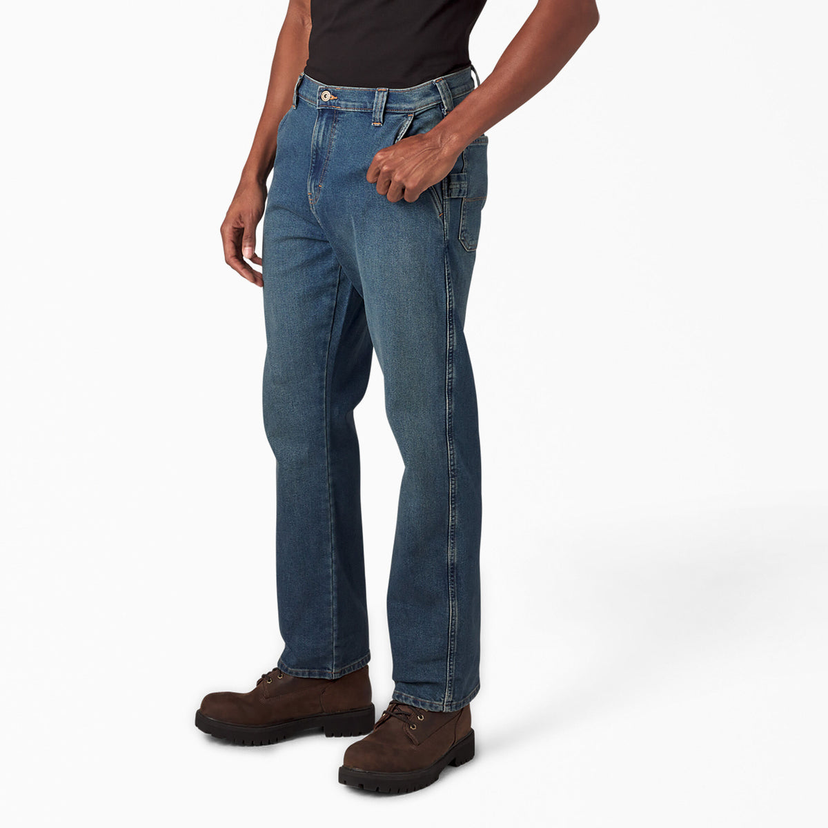 Dickies Men&#39;s FLEX Regular Fit Carpenter Utility Jean - Work World - Workwear, Work Boots, Safety Gear