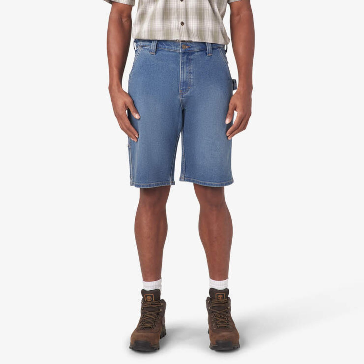 Dickies Men&#39;s Flex Utility 10&quot; Denim Short - Work World - Workwear, Work Boots, Safety Gear