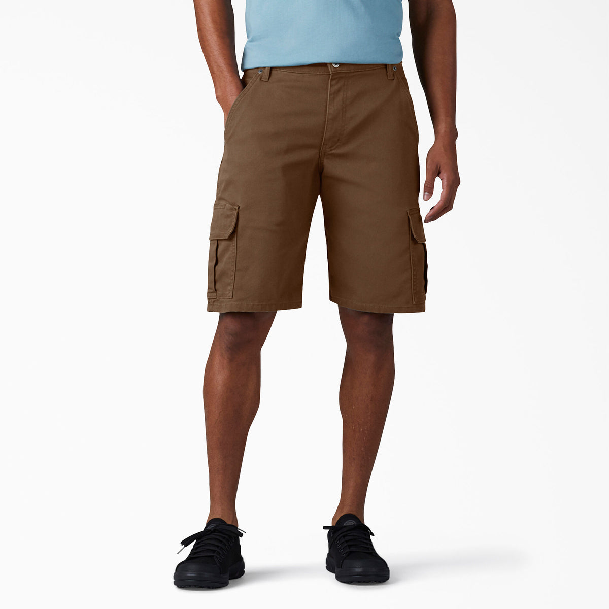Dickies Men&#39;s  Relaxed Fit 11&quot; Duck Cargo Short - Work World - Workwear, Work Boots, Safety Gear
