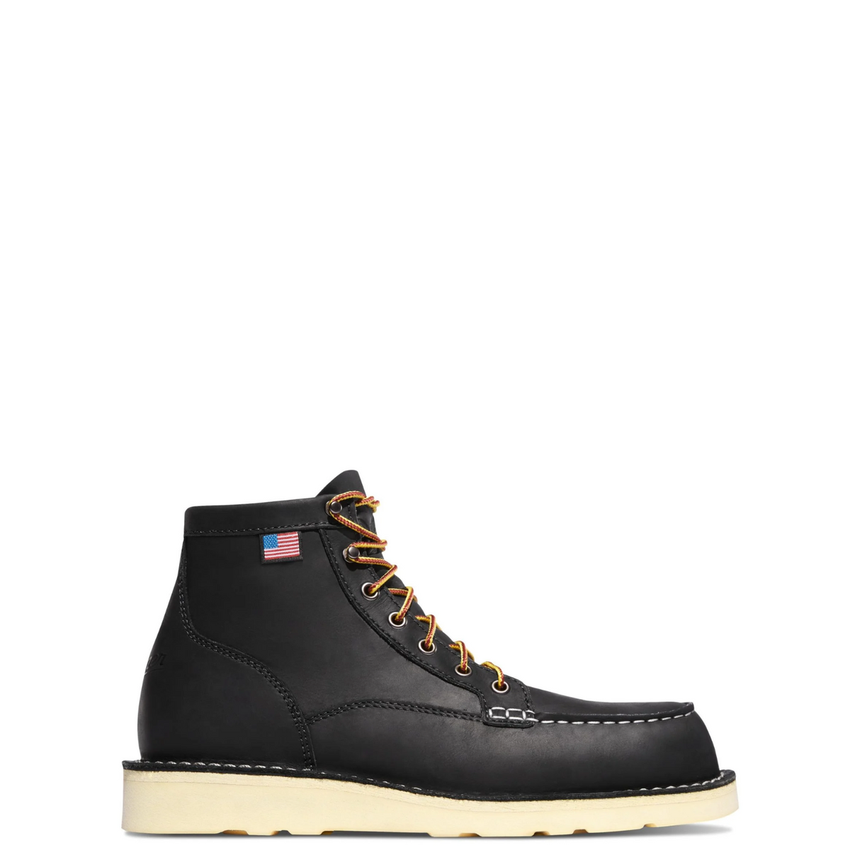 Danner Men&#39;s Bull Run 6&quot; EH Moc Toe Work Boot - Work World - Workwear, Work Boots, Safety Gear