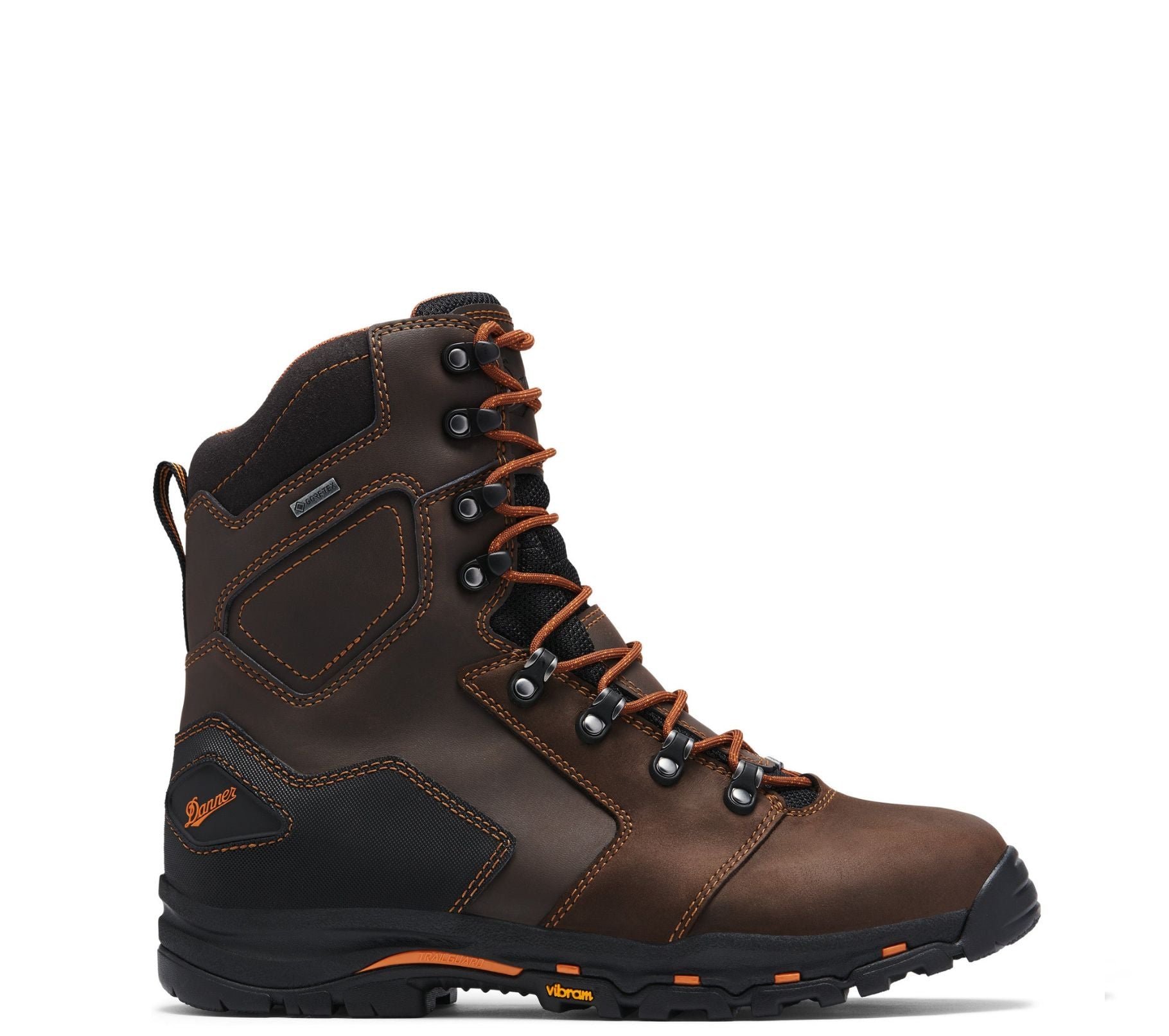 Danner Men's Vicious 8" Waterproof EH Comp Toe Work Boot - Work World - Workwear, Work Boots, Safety Gear
