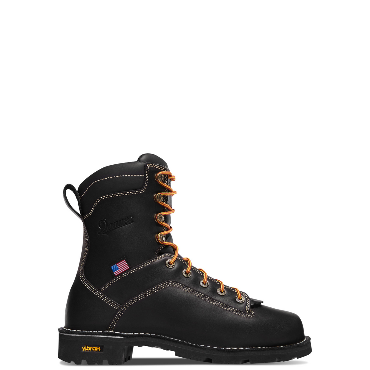 Danner Men&#39;s Quarry USA Waterproof EH 8&quot; Soft Toe Work Boot - Work World - Workwear, Work Boots, Safety Gear