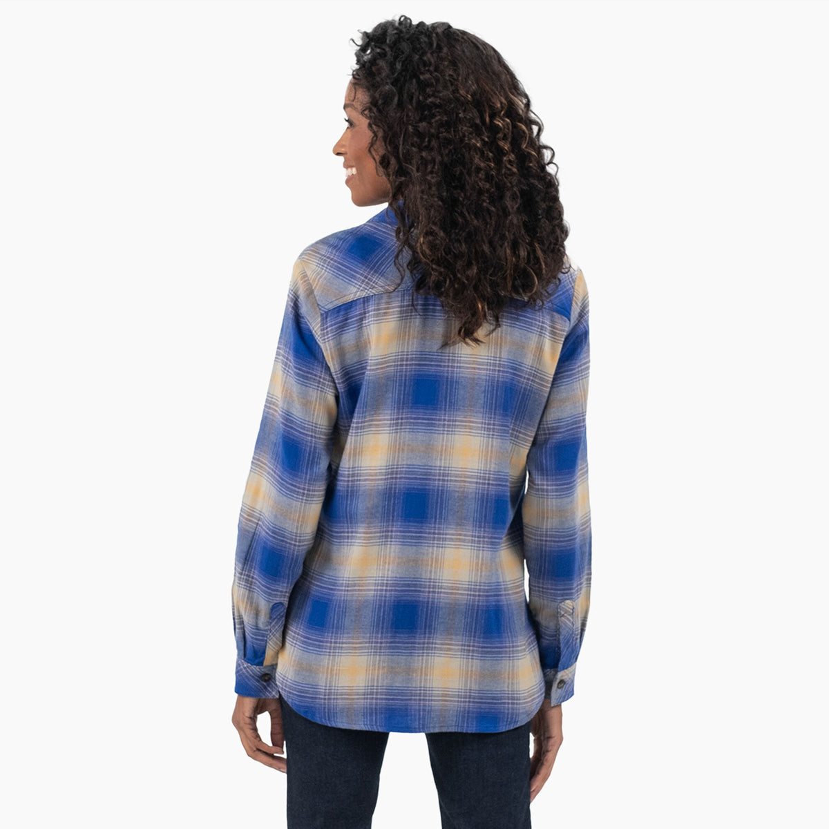 Dickies Women&#39;s Plaid Long Sleeve Flannel Shirt - Work World - Workwear, Work Boots, Safety Gear